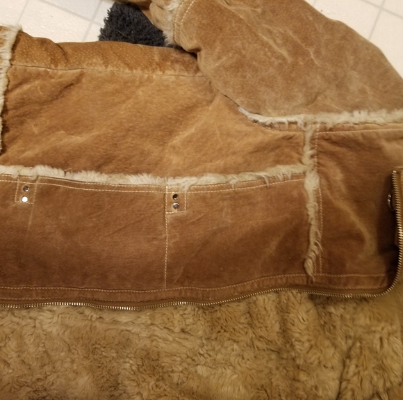 Tan Leather Jacket - Picture 4 of 4